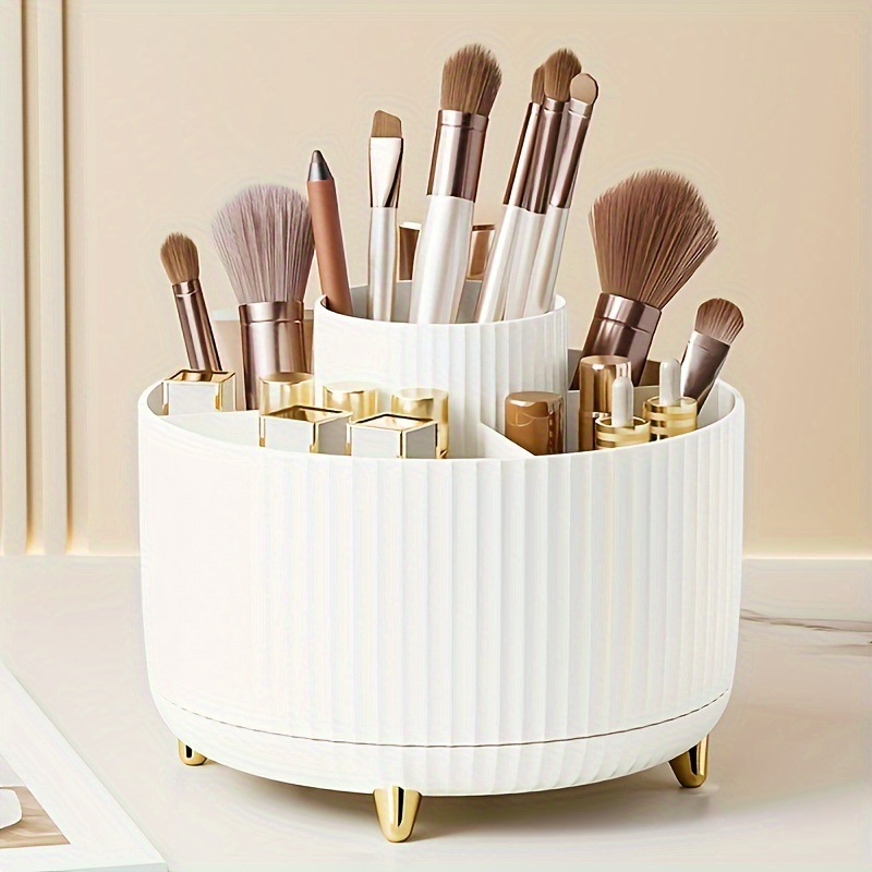 Rotating Makeup Brush & Pen Organizer — 360°