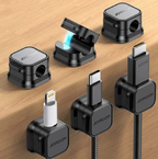 Magnetic Cable Management Kit — Desk Tidy Set